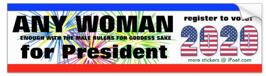 ANY WOMAN for President 2020
